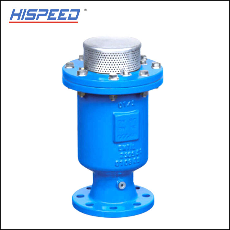 What is the function of an air relief valve on a well?