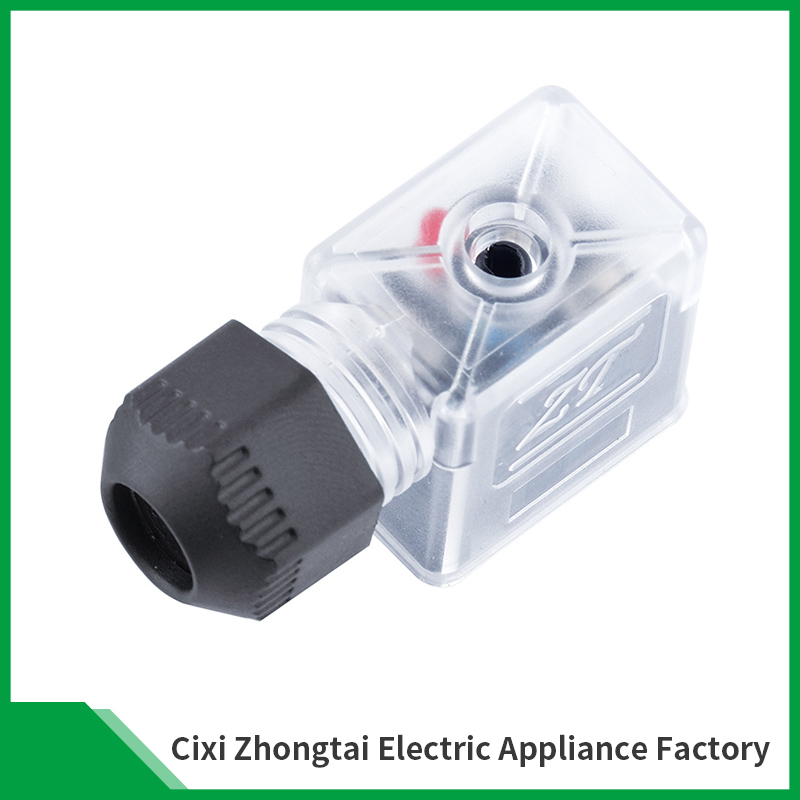 Specifications and features of the Form B DIN solenoid valve connector