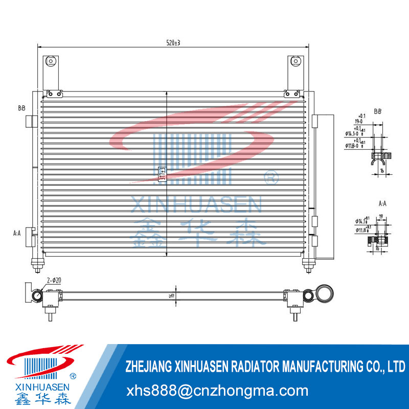 Working principle and classification of car condenser