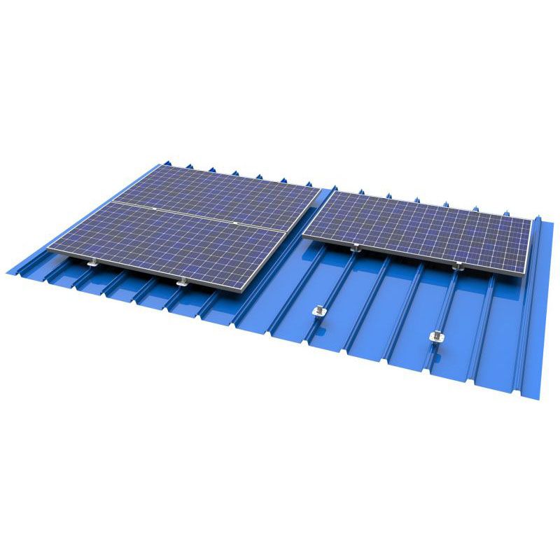 How do you ensure the integrity of a metal roof when installing solar panel mounts