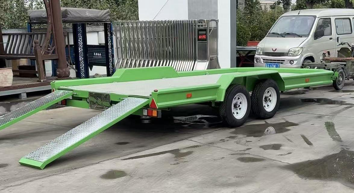 Top Model 207 Dual-Axle Flatbed Trailer Manufacturer Delivers Unmatched Performance